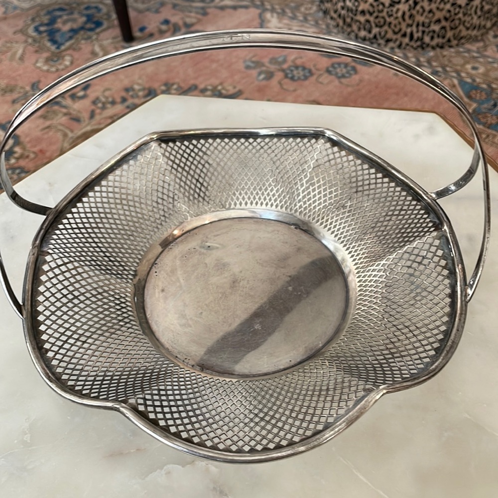 Antique Sterling 868 Basket